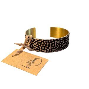 Holiday Bracelet Wild Side Ocelot Cuff